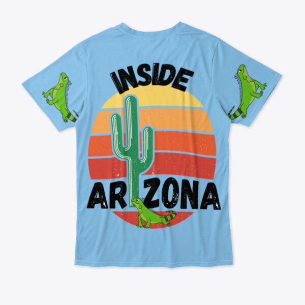 Inside Arizona 2023 All-Over Print Unisex Tee - Image 2