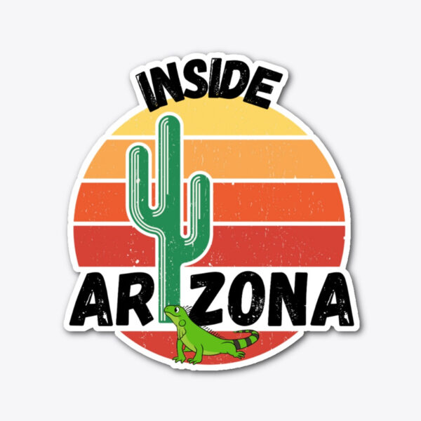 Inside Arizona 2023 Die Cut Sticker