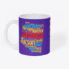 Inside Arizona State Word Cloud Mug