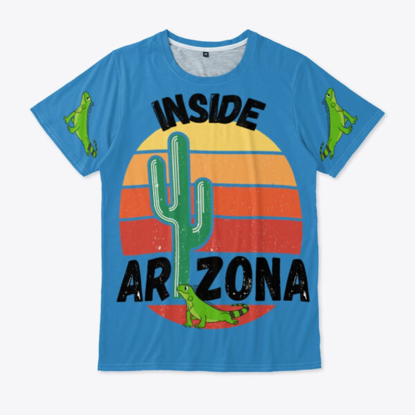 Inside Arizona 2023 All-Over Print Unisex Tee - Image 3