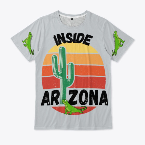 Inside Arizona 2023 All-Over Print Unisex Tee - Image 4