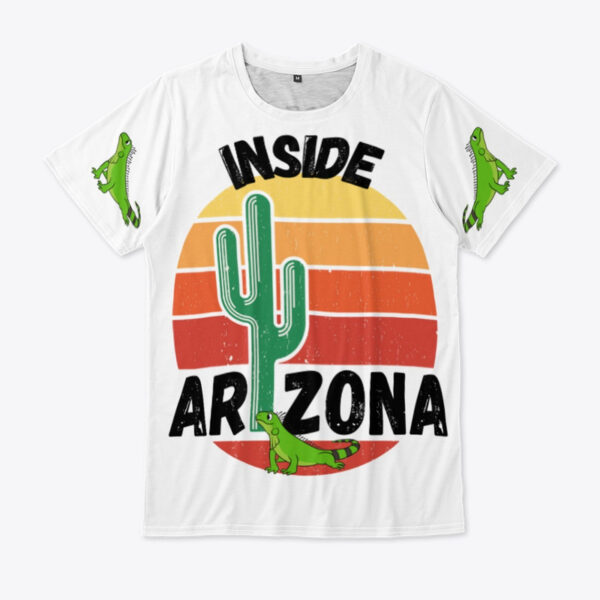 Inside Arizona 2023 All-Over Print Unisex Tee - Image 5