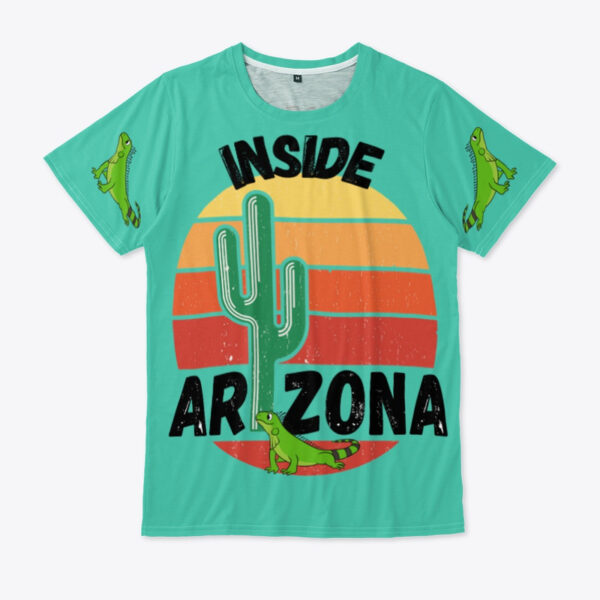 Inside Arizona 2023 All-Over Print Unisex Tee - Image 6